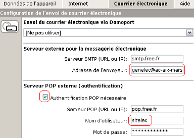 courrier