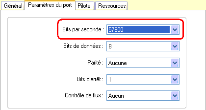 param&egrave;tres