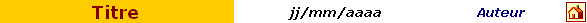 titre