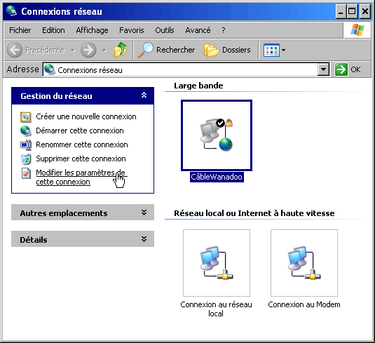 connexion