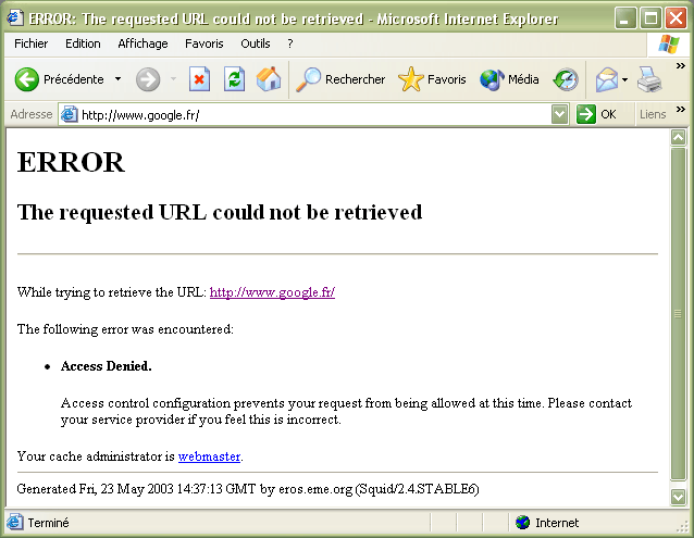 error