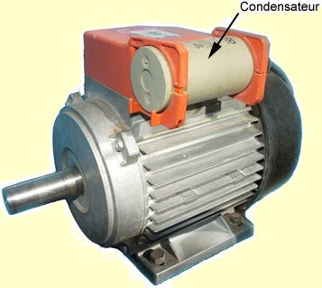 moteur monophas&eacute;